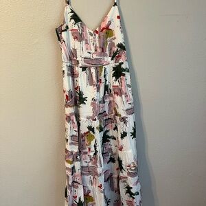 Anthropologie Multicolor Maxi Dress